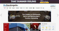 Desktop Screenshot of gosanangelo.com